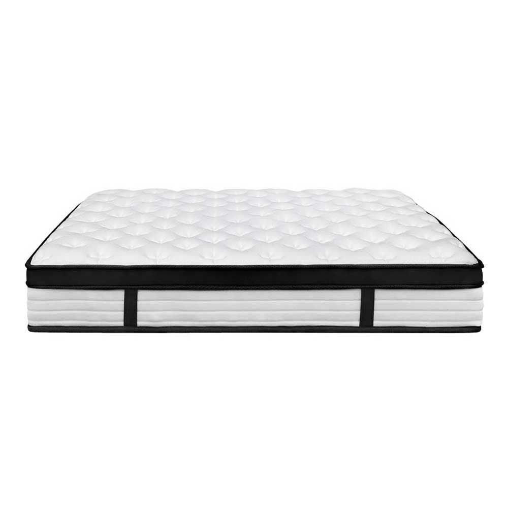 Giselle Bedding Devon Euro Top Pocket Spring Mattress 31cm Thick - Double - John Cootes