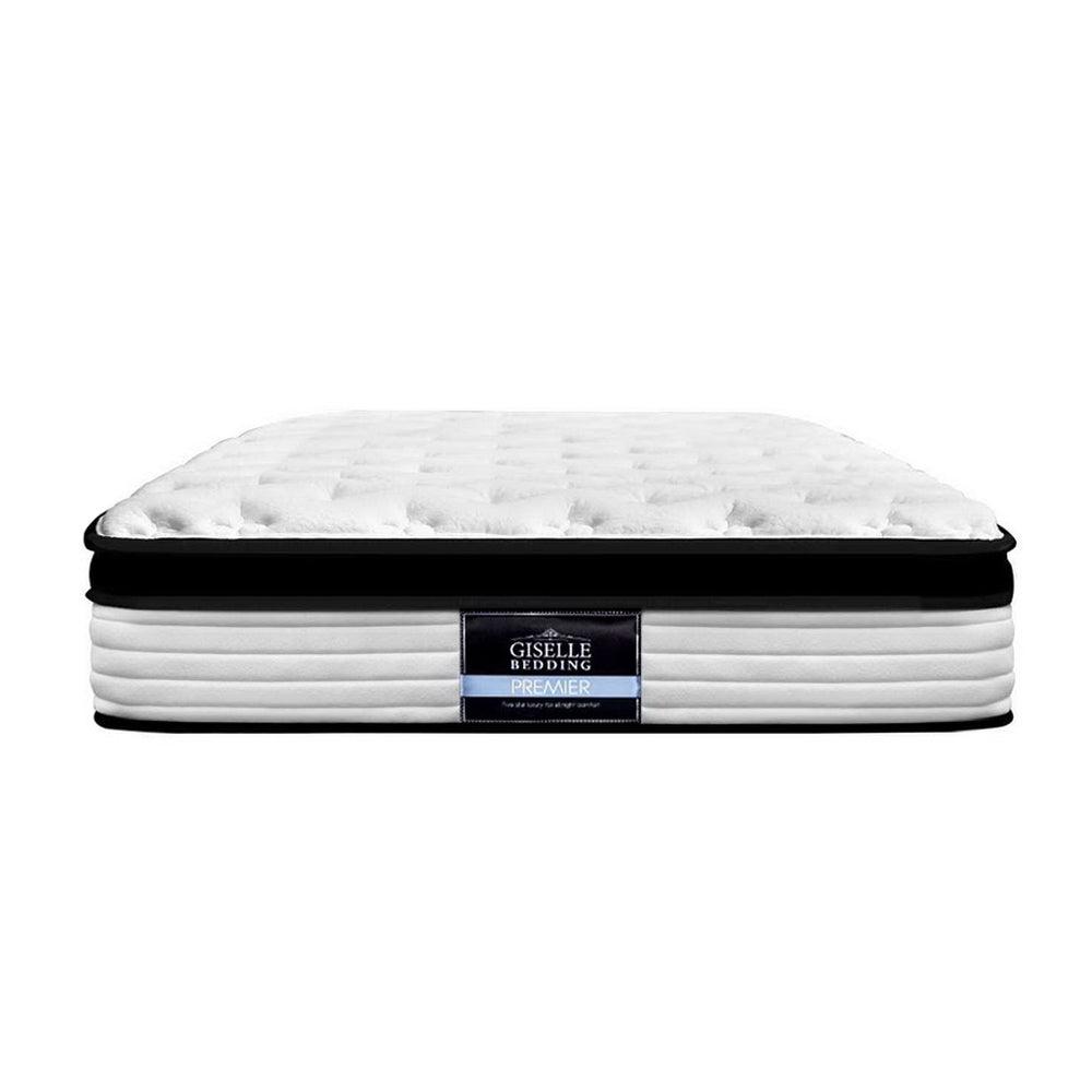 Giselle Bedding Devon Euro Top Pocket Spring Mattress 31cm Thick Single - John Cootes