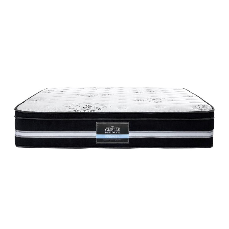 Giselle Bedding Donegal Euro Top Cool Gel Pocket Spring Mattress 34cm Thick - Queen - John Cootes
