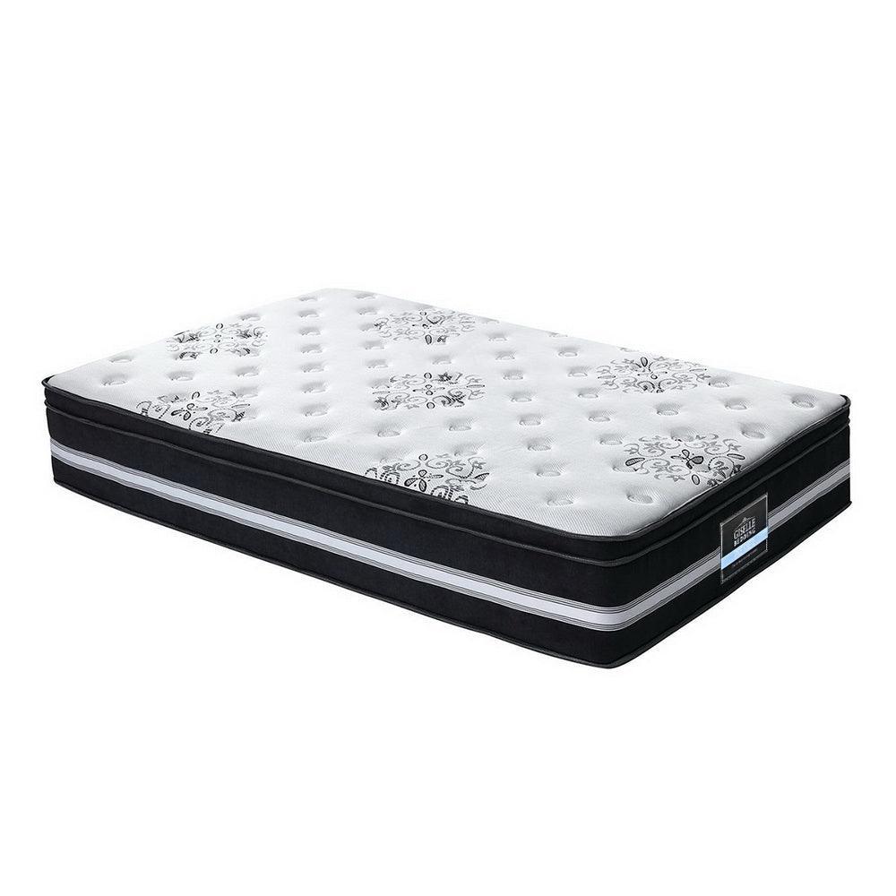 Giselle Bedding Donegal Euro Top Cool Gel Pocket Spring Mattress 34cm Thick - Single - John Cootes