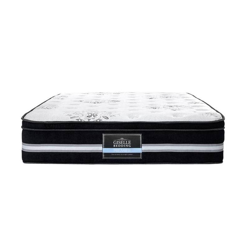 Giselle Bedding Donegal Euro Top Cool Gel Pocket Spring Mattress 34cm Thick - Single - John Cootes