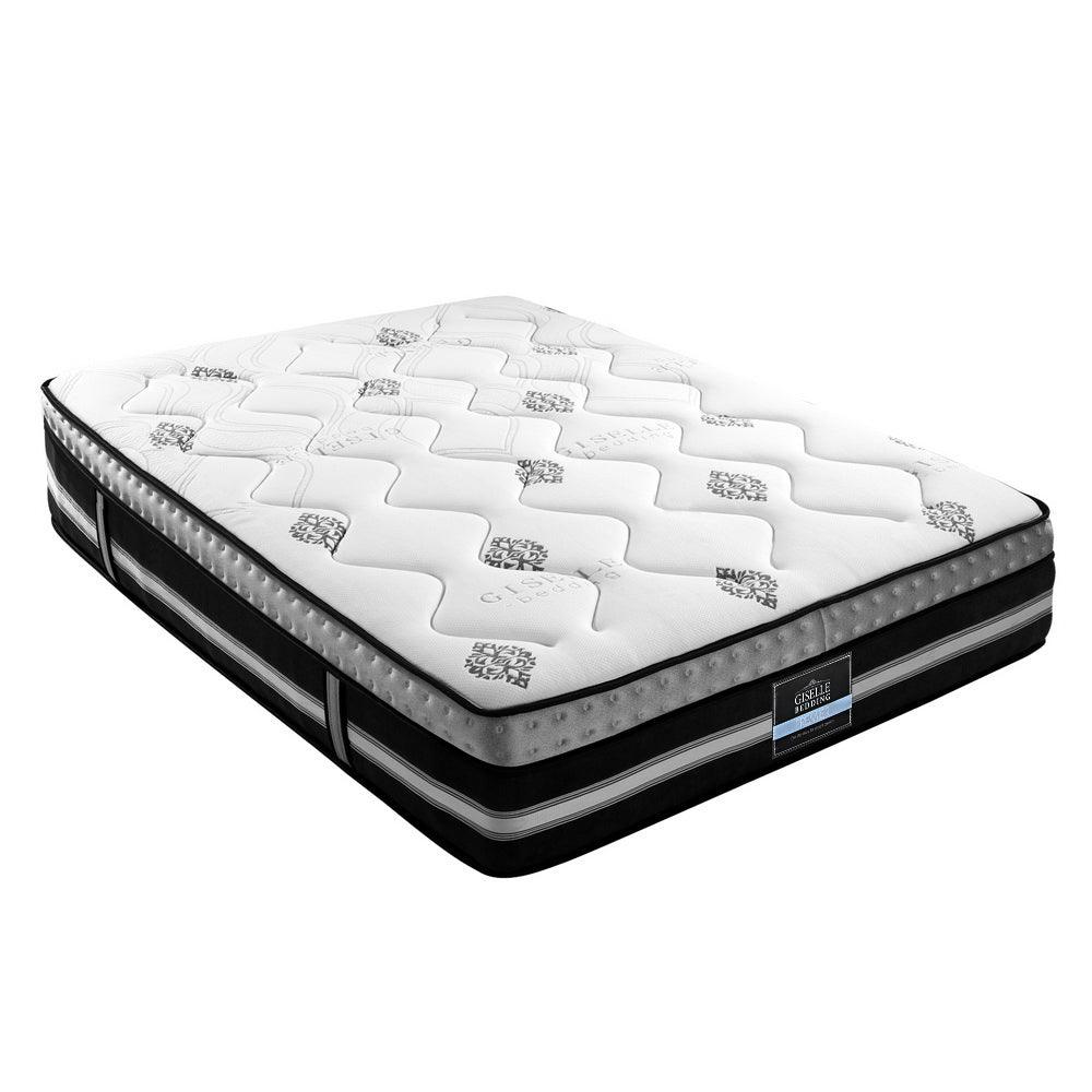 Giselle Bedding Galaxy Euro Top Cool Gel Pocket Spring Mattress 35cm Thick - Queen - John Cootes