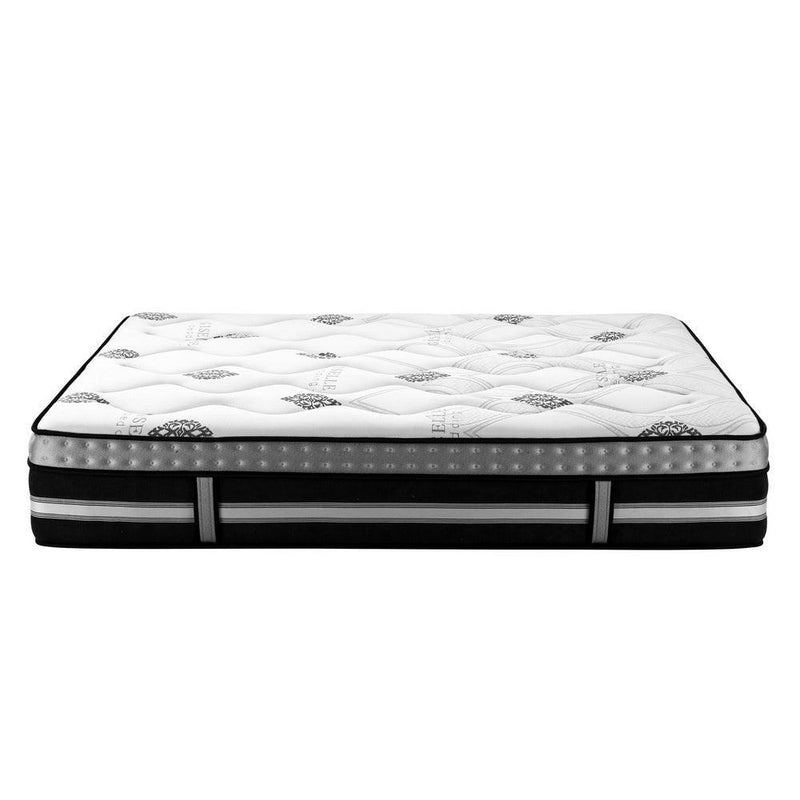 Giselle Bedding Galaxy Euro Top Cool Gel Pocket Spring Mattress 35cm Thick - Queen - John Cootes
