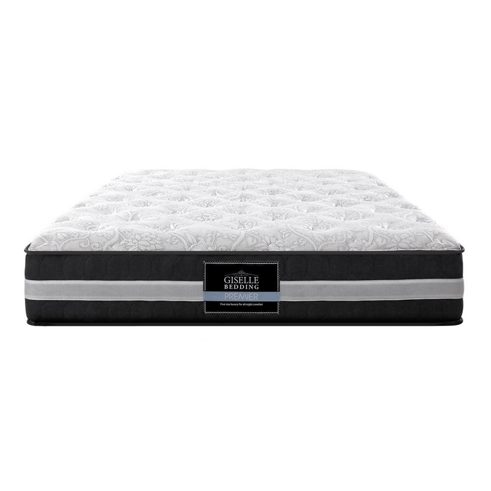 Giselle Bedding Lotus Tight Top Pocket Spring Mattress 30cm Thick - King - John Cootes