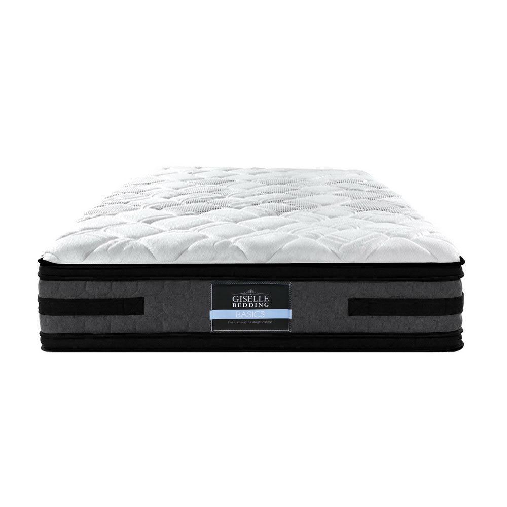 Giselle Bedding Luna Euro Top Cool Gel Pocket Spring Mattress 36cm Thick -King Single - John Cootes