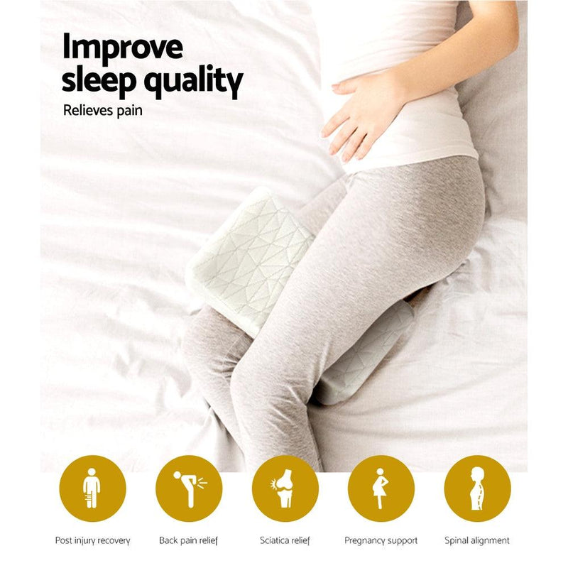 Giselle Bedding Memory Foam Pillow Cushion Neck Support Knee Leg Pillows Soft - John Cootes