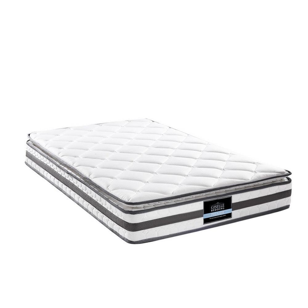 Giselle Bedding Normay Bonnell Spring Mattress 21cm Thick King Single - John Cootes