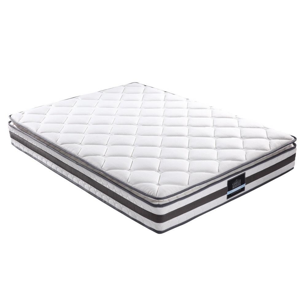 Giselle Bedding Normay Bonnell Spring Mattress 21cm Thick Queen - John Cootes