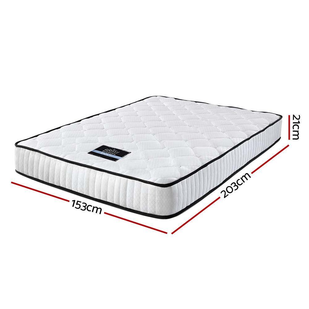 Giselle Bedding Peyton Pocket Spring Mattress 21cm Thick - Queen - John Cootes