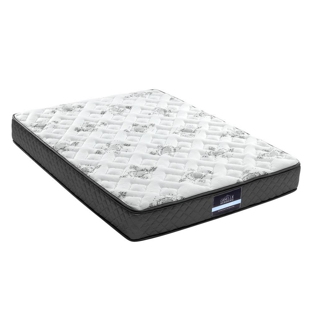 Giselle Bedding Rocco Bonnell Spring Mattress 24cm Thick Double - John Cootes