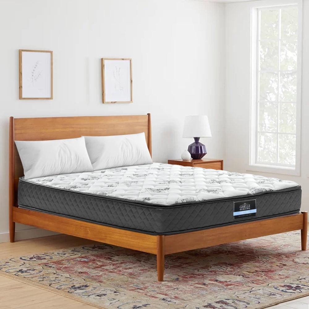 Giselle Bedding Rocco Bonnell Spring Mattress 24cm Thick King - John Cootes