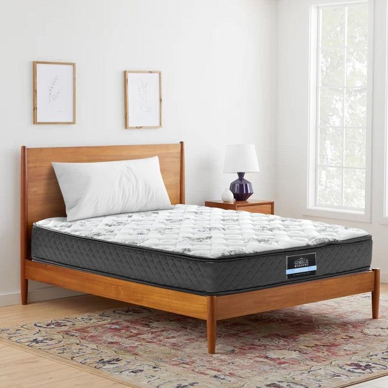 Giselle Bedding Rocco Bonnell Spring Mattress 24cm Thick King Single - John Cootes
