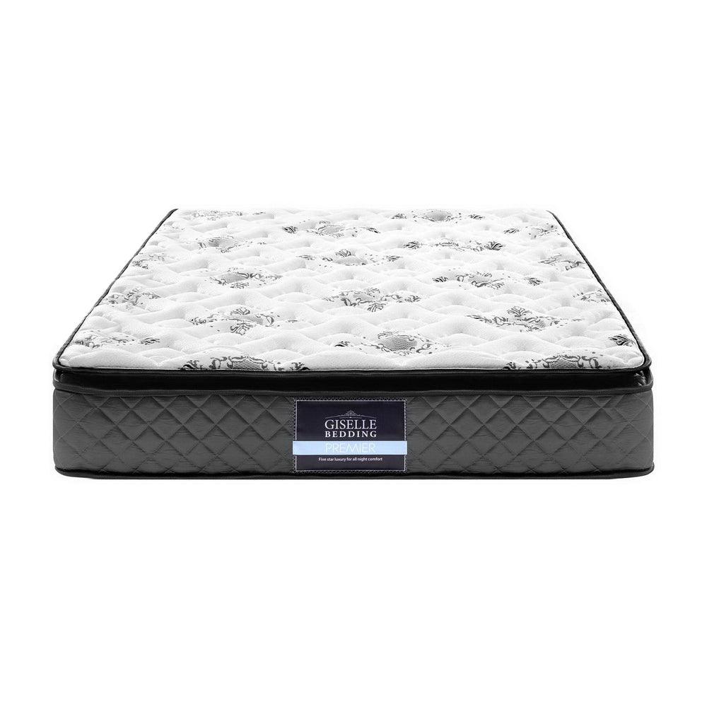 Giselle Bedding Rocco Bonnell Spring Mattress 24cm Thick Single - John Cootes