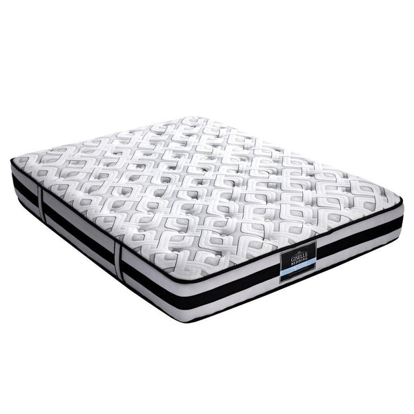 Giselle Bedding Rumba Tight Top Pocket Spring Mattress 24cm Thick King - John Cootes