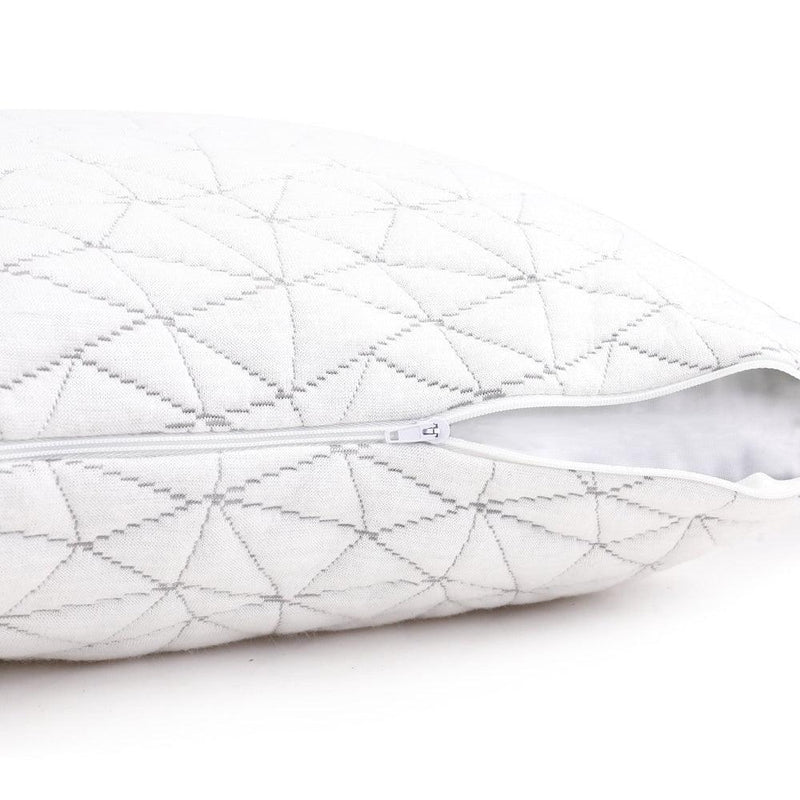 Giselle Bedding Set of 2 Rayon King Memory Foam Pillow - John Cootes