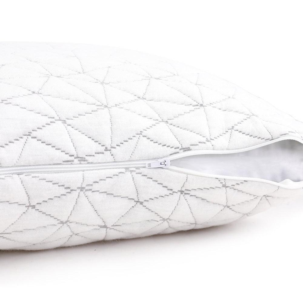 Giselle Bedding Set of 2 Rayon Single Memory Foam Pillow - John Cootes