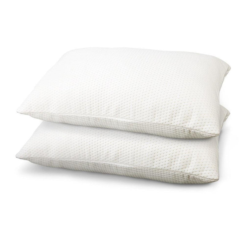 Giselle Bedding Set of 2 Visco Elastic Memory Foam Pillows - John Cootes