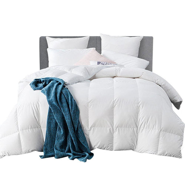Giselle Bedding Super King 500GSM Goose Down Feather Quilt - John Cootes
