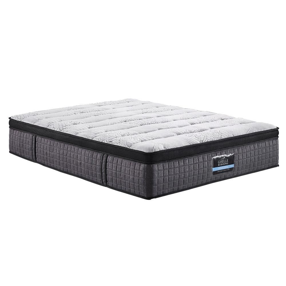 Giselle Double Mattress 9 Zone Pocket Spring Latex Foam Medium Firm 34cm - John Cootes