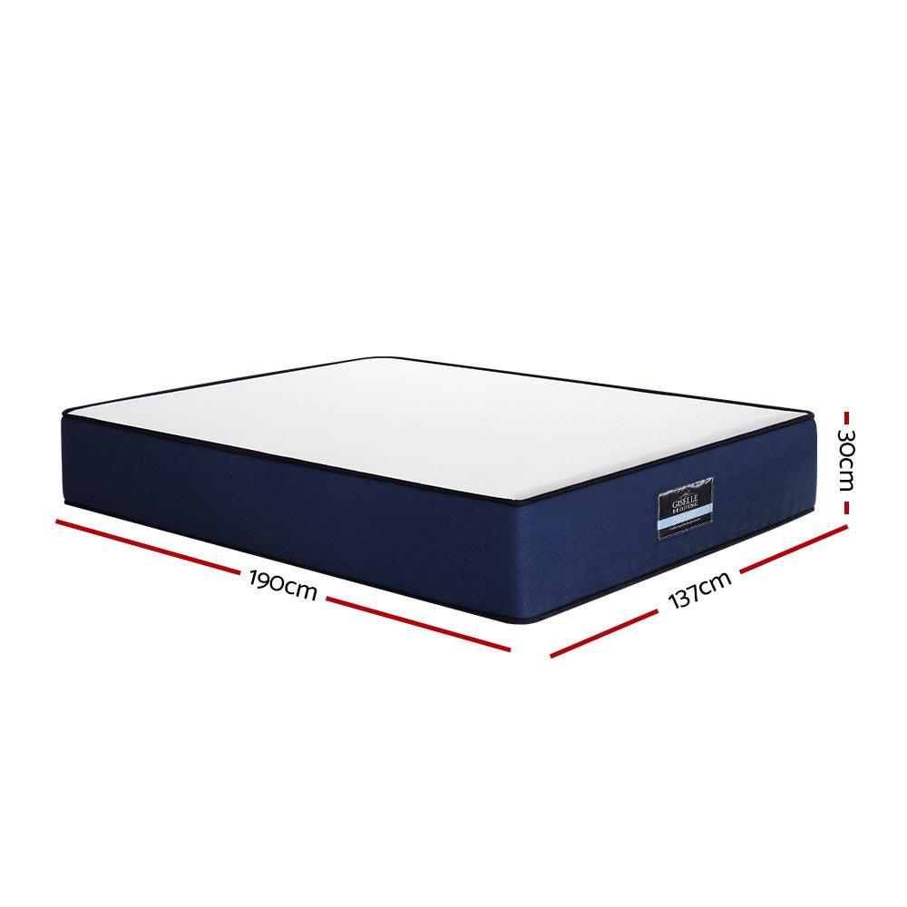 Giselle Double Mattress Pocket Spring 7-zone Latex Foam Layer Bed Mattresses - John Cootes