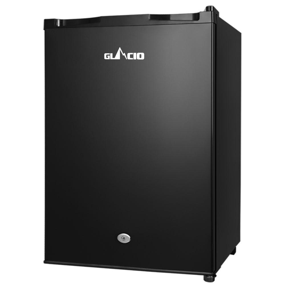 Glacio 80L Portable Fridge Bar Freezer Cooler Upright 12V/24V/240V Caravan 4WD Car Camping Black - John Cootes