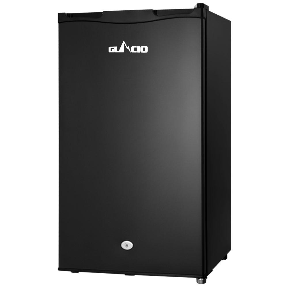 Glacio 95L Portable Fridge Bar Freezer Cooler Upright 12V/24V/240V Caravan 4WD Car Camping Black - John Cootes