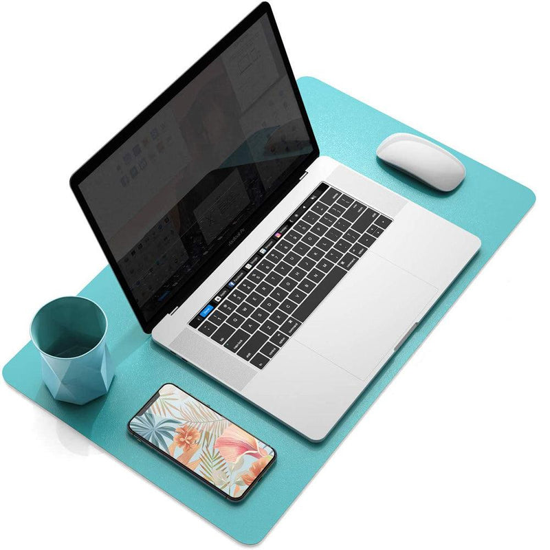 Green 90cm*45cm Dual UseOffice Desk Pad Waterproof PU Leather Computer Mouse Pad - John Cootes