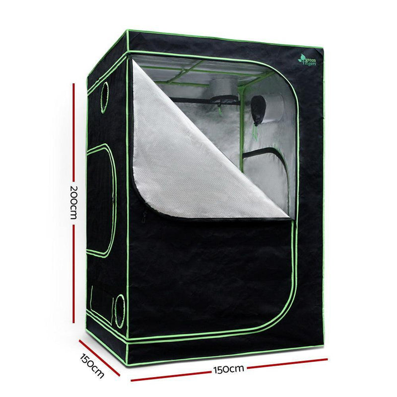 Green Fingers 150cm Hydroponic Grow Tent - John Cootes