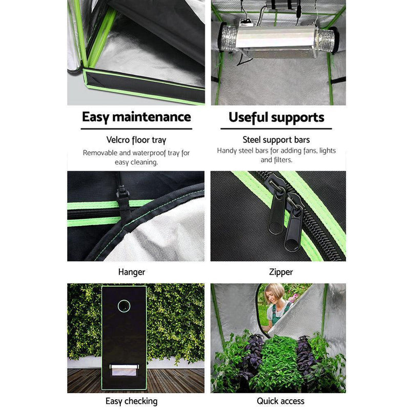 Green Fingers 200cm Hydroponic Grow Tent - John Cootes