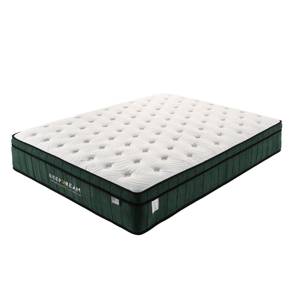 Green Tea Cool Gel Memory Foam Mattress 36cm 5 Zone King Single - John Cootes