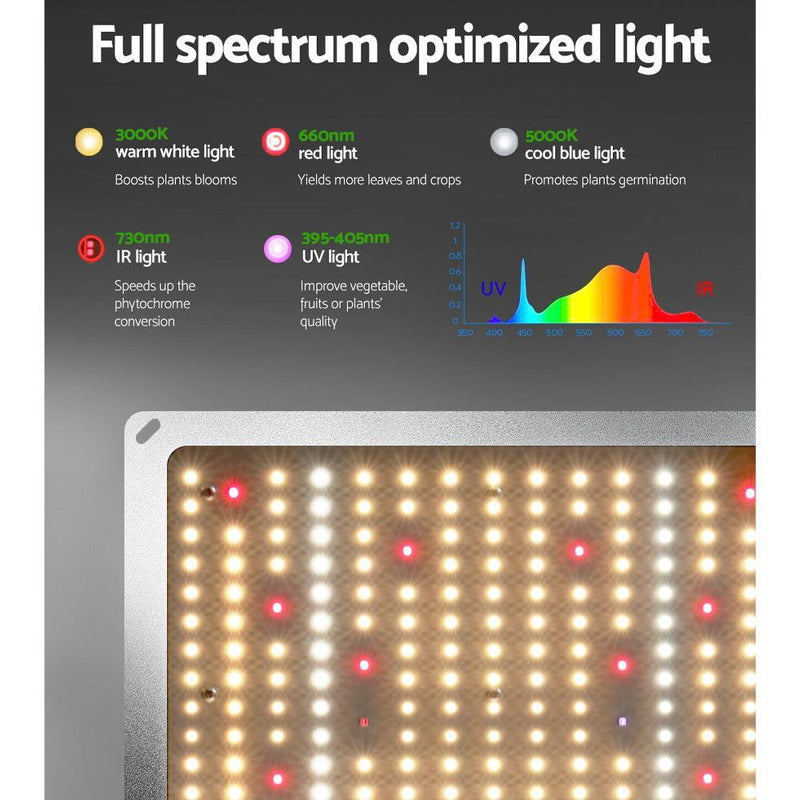 Greenfingers 4500W LED Grow Light Full Spectrum Indoor Veg Flower All Stage - John Cootes