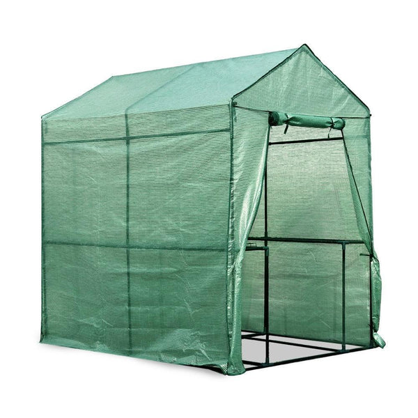 Greenfingers Greenhouse Garden Shed Green House 1.9X1.2M Storage Plant Lawn - John Cootes