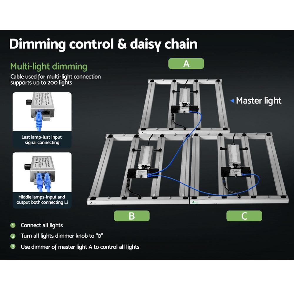 Greenfingers Grow Light 3000W LED Full Spectrum Indoor Veg Flower All Stage - John Cootes