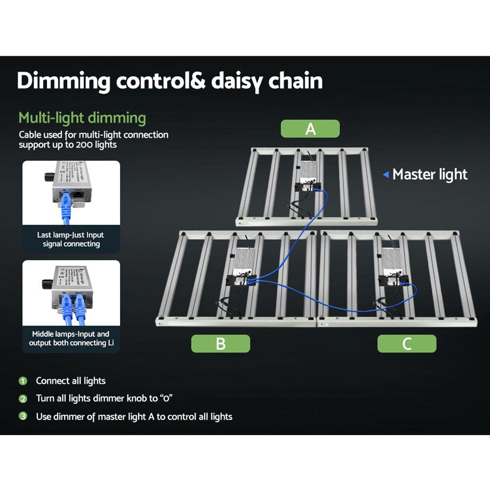 Greenfingers Grow Light Full Spectrum 7200W LED Lights Veg Flower All Stage - John Cootes