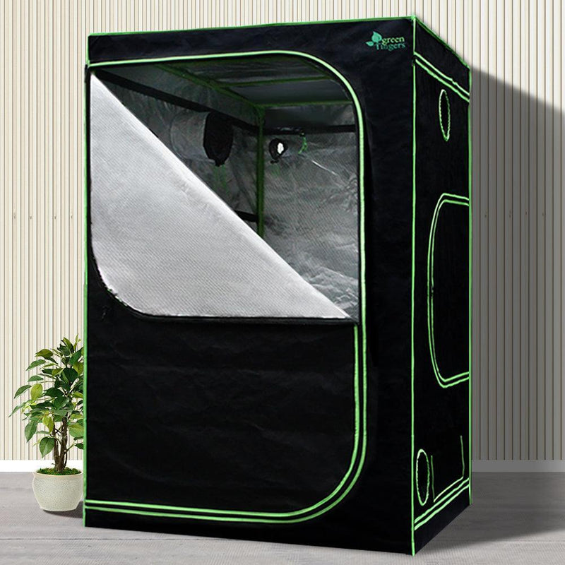 Greenfingers Grow Tent 1200W LED Grow Light 150X150X200cm Mylar 6" Ventilation - John Cootes
