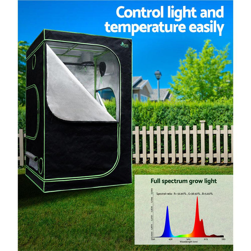 Greenfingers Grow Tent 2200W LED Grow Light Hydroponic Kits System 1.5x1.5x2M - John Cootes