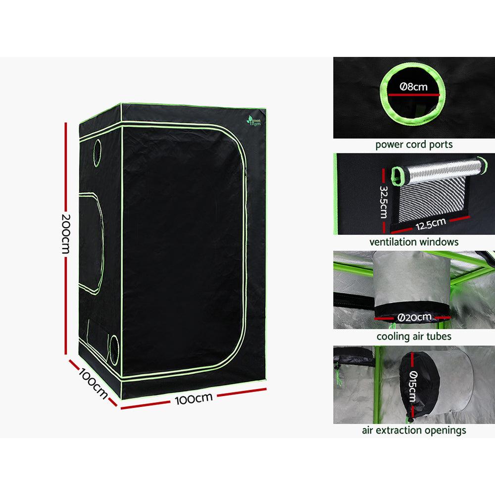 Greenfingers Grow Tent 2200W LED Grow Light Hydroponics Kits Hydroponic System - John Cootes