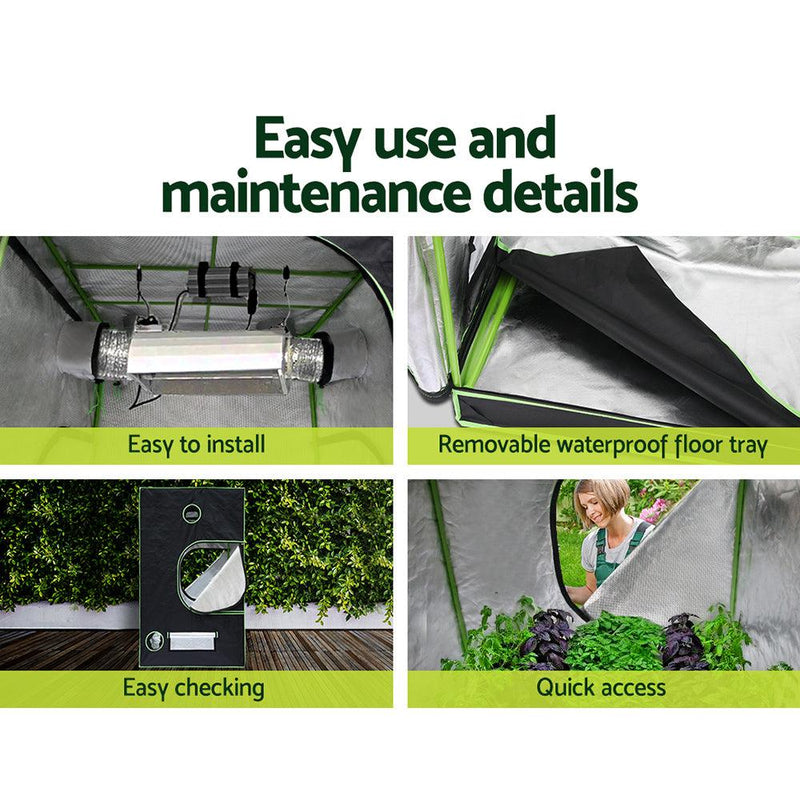 Greenfingers Grow Tent 2200W LED Grow Light Hydroponics Kits Hydroponic System - John Cootes