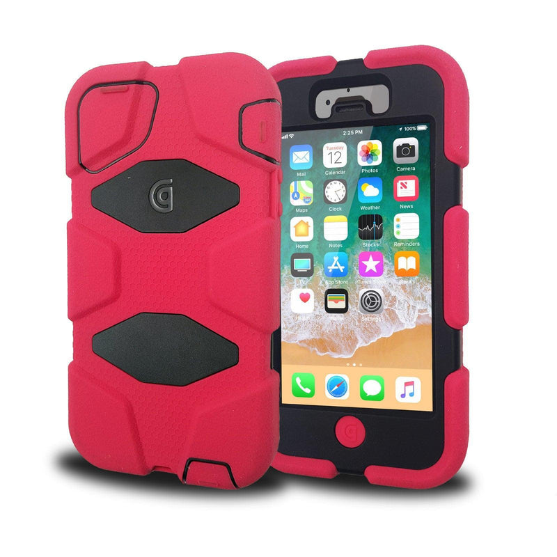 Griffin Armoured Survivor Military Case Protection iPhone 5/5S/5SE - Black/Pink - John Cootes