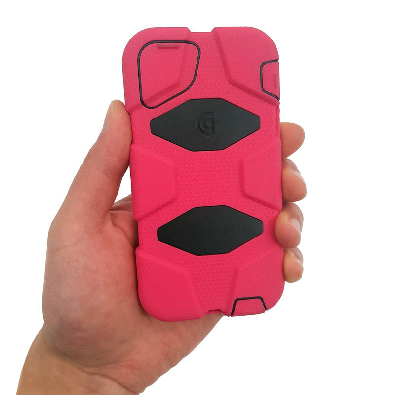 Griffin Armoured Survivor Military Case Protection iPhone 5/5S/5SE - Black/Pink - John Cootes