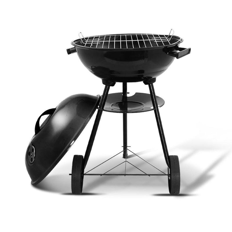 Grillz Charcoal BBQ Smoker Drill Outdoor Camping Patio Wood Barbeque Steel Oven - John Cootes