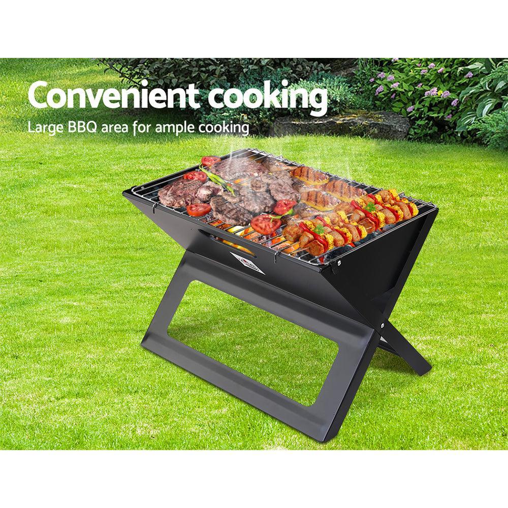 Grillz Notebook Portable Charcoal BBQ Grill - John Cootes