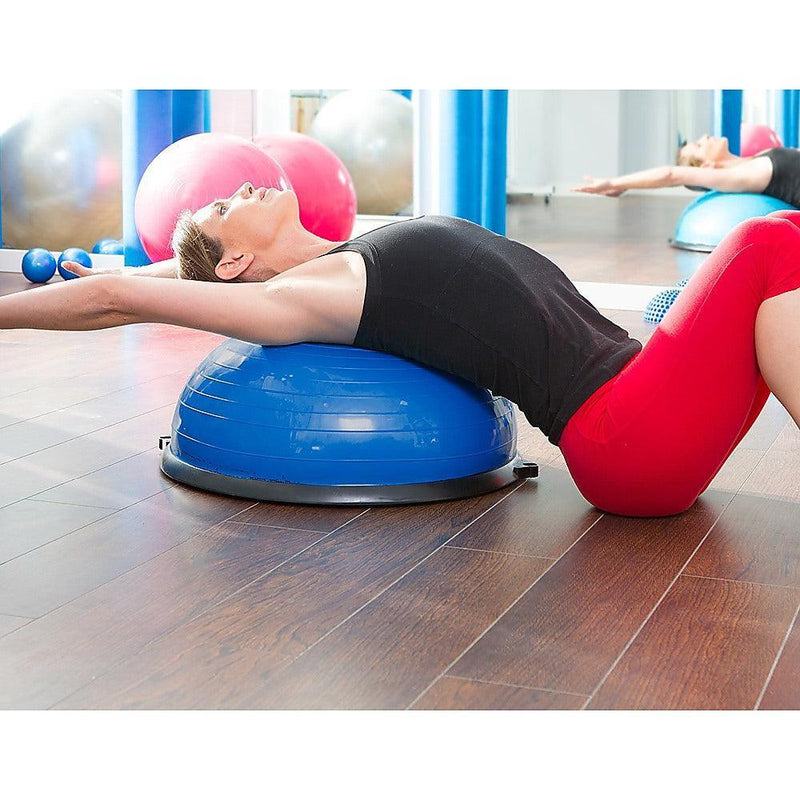 Gym Balance Core Ball with Resistance Strap - John Cootes