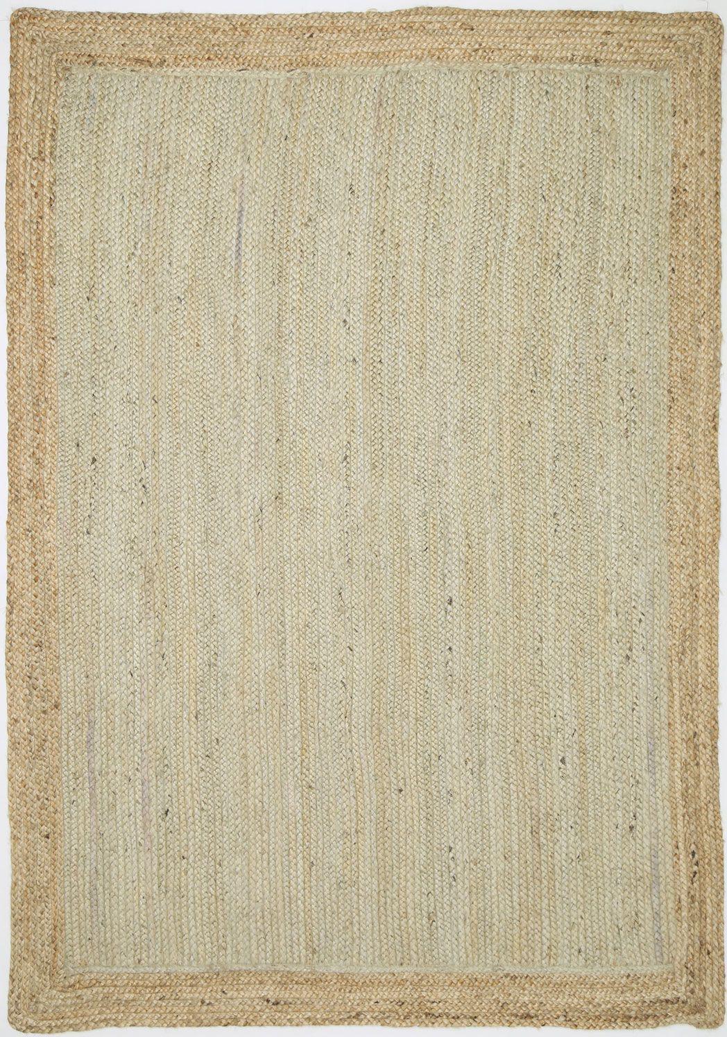 Hampton Light Pink Boarder Jute Rug 150x220cm - John Cootes