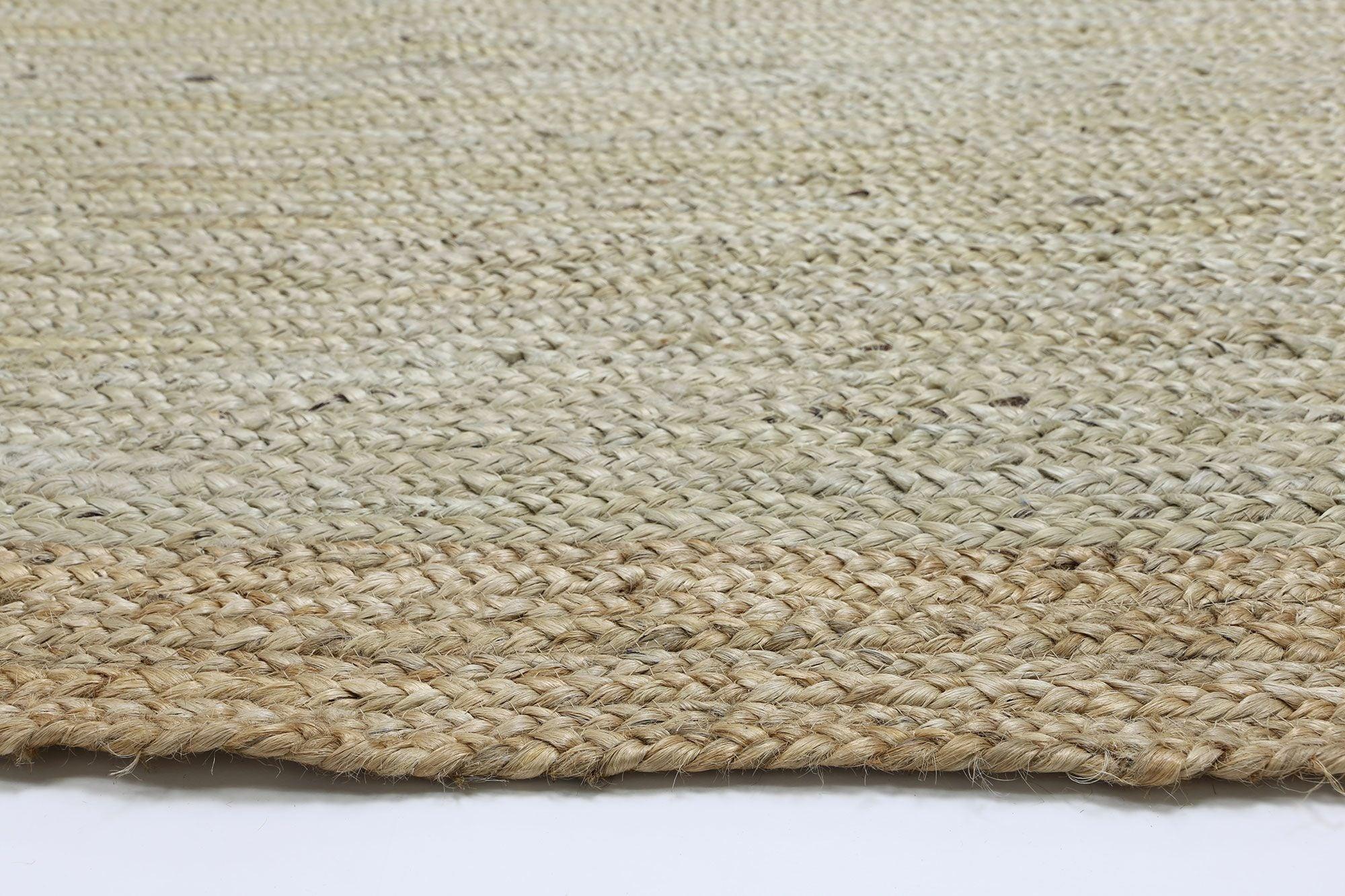 Hampton Light Pink Boarder Jute Rug 190x280cm - John Cootes