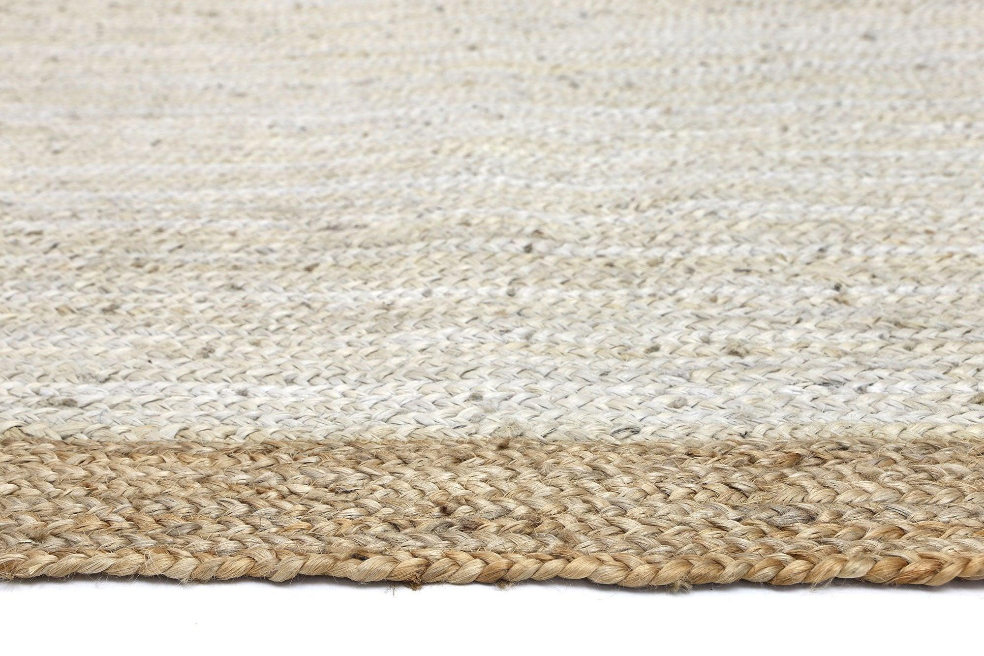 Hampton Light Pink Centre Jute Rug 230x320cm - John Cootes