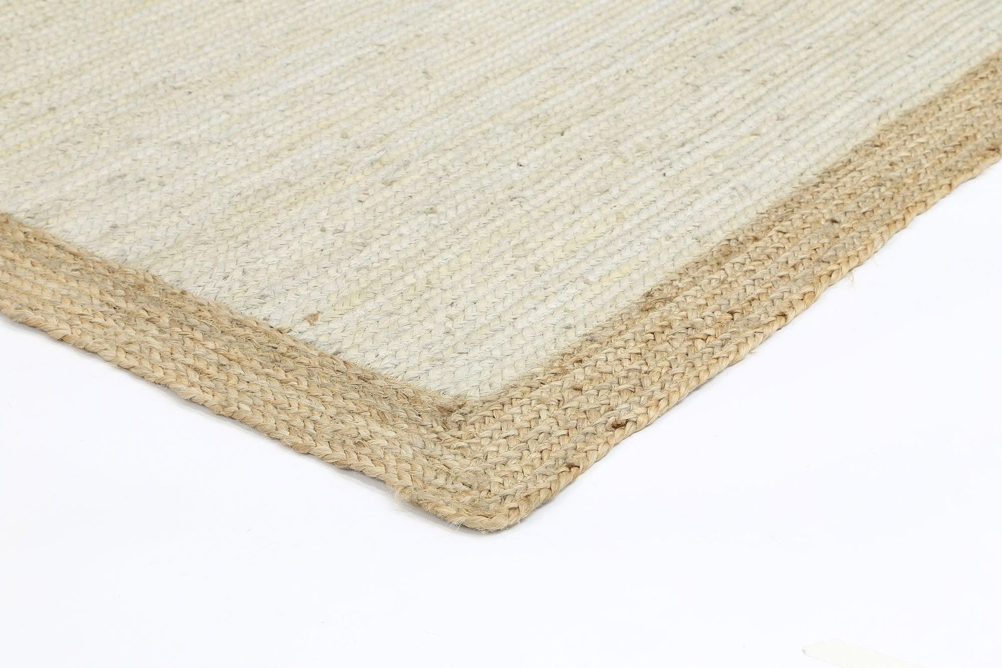 Hampton Light Pink Centre Jute Rug 230x320cm - John Cootes