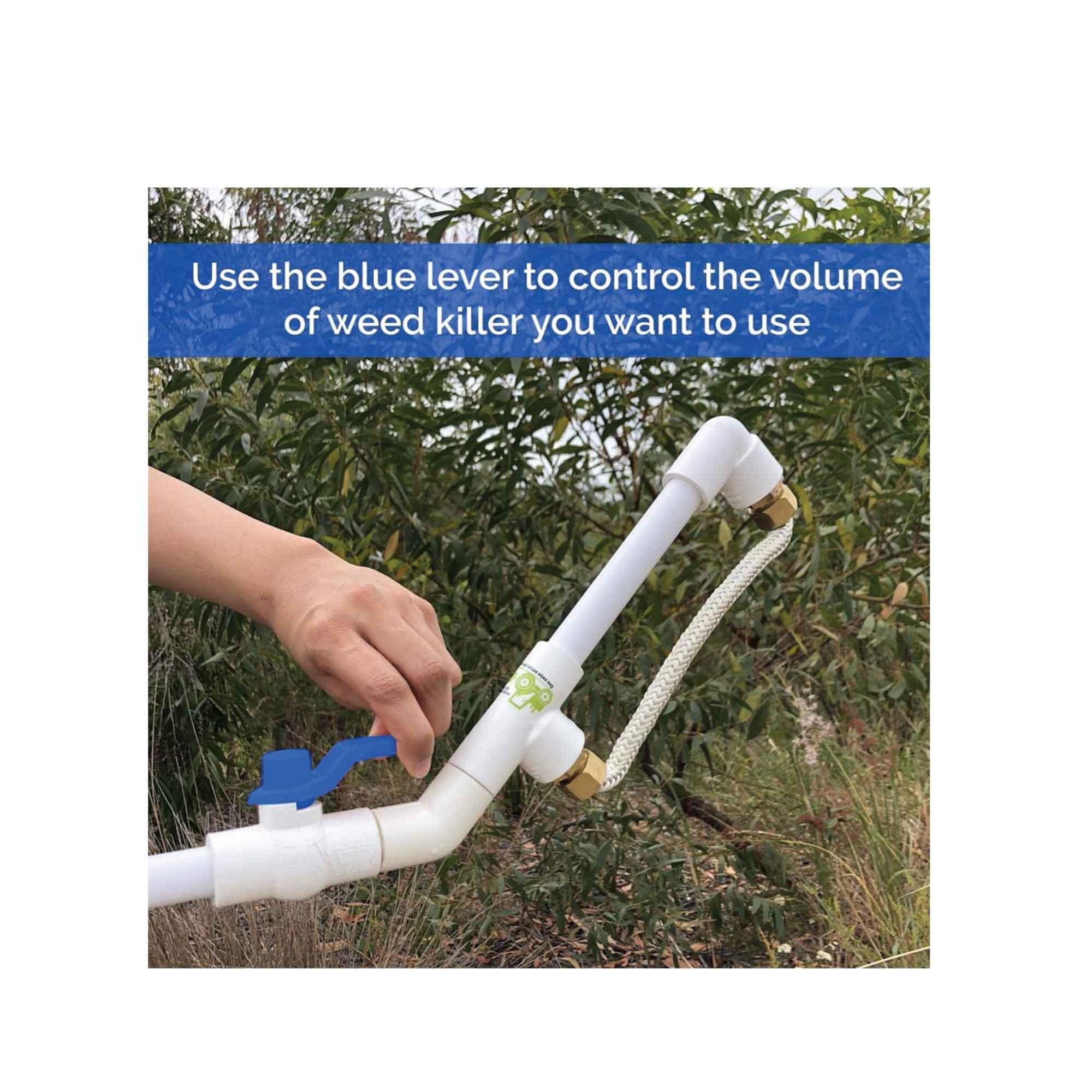 Hand Held Weed Wiper - Herbicide Rope Wick Applicator For Gardening Sprayer - John Cootes