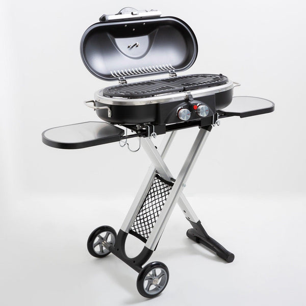 Havana Outdoors BBQ Mate Premium Portable Gas Grill LPG Twin Grill Outdoor Black - John Cootes