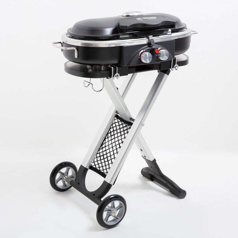Havana Outdoors BBQ Mate Premium Portable Gas Grill LPG Twin Grill Outdoor Black - John Cootes